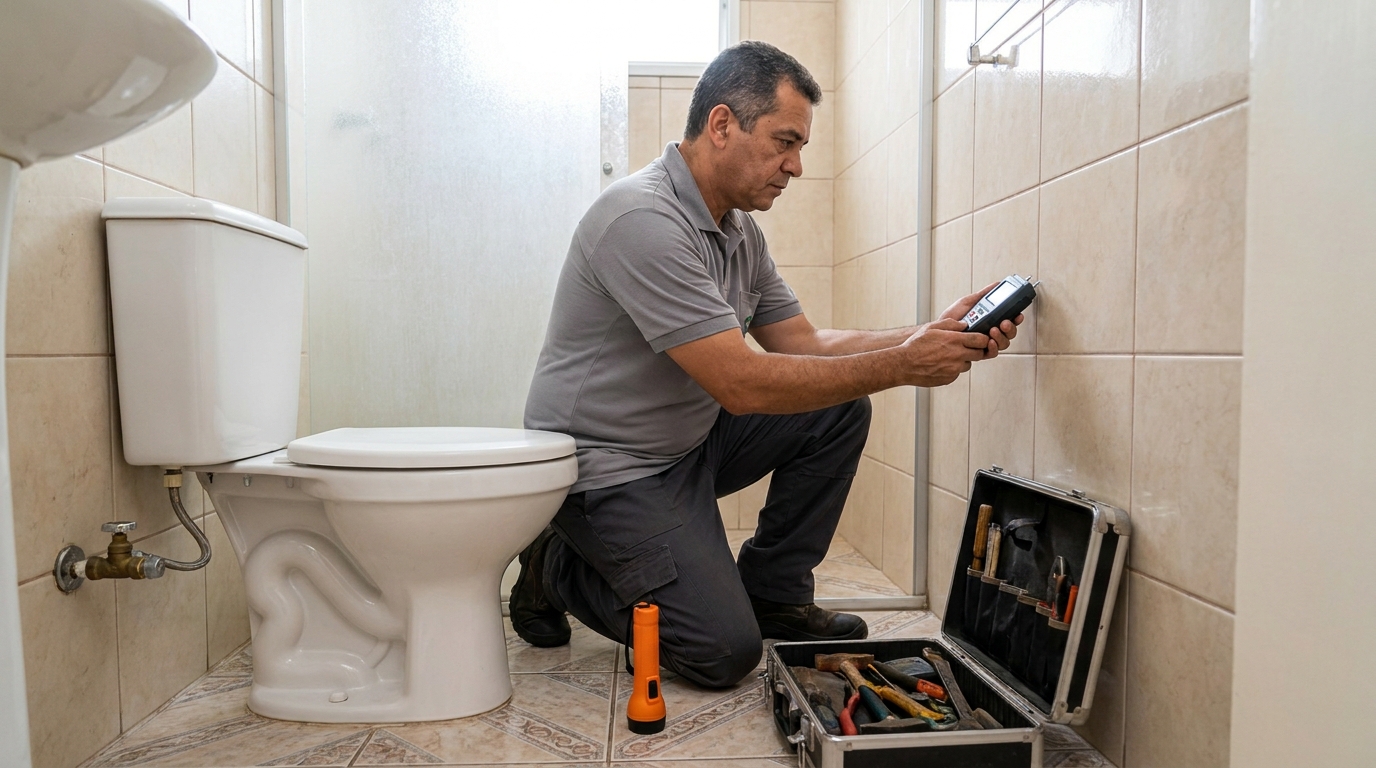 Investigação de conta de água alta em Tatuapé‑SP